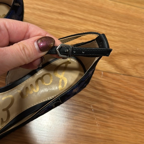 Sam Edelman Radley blue black ballet Flats - Picture 5 of 6